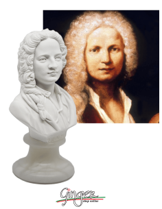 Italian Composers Musicians - Antonio Vivaldi 5.9 in. (15 cm) 2