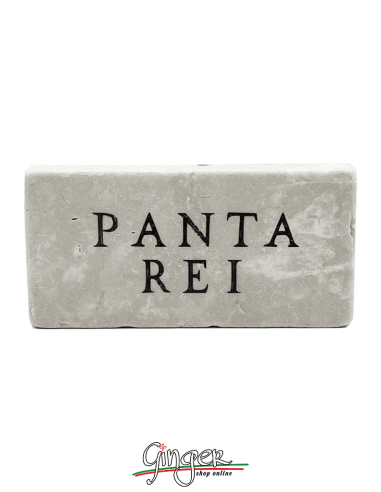 "Novità" - Calamita in marmo - Panta rei (Tutto scorre)