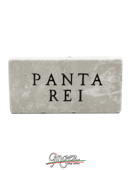 "Novità" - Calamita in marmo - Panta rei (Tutto scorre)