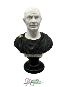 Ancient Rome - Julius Caesar - bust 6.3 in. (16 cm) bicolor