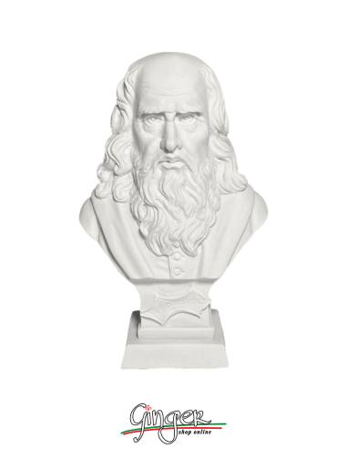 Leonardo da Vinci - bust 4.3 in. (11 cm)