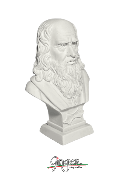 Leonardo da Vinci - bust 4.3 in. (11 cm)