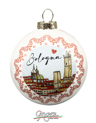 Christmas Ornaments - Cities of Italy: Bologna - 80 mm (3.14")
