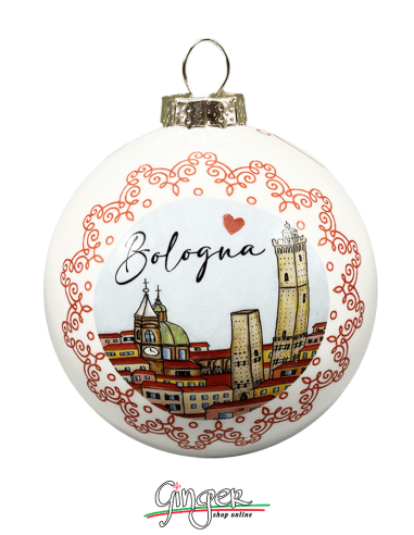 "New" Christmas Ornaments - Cities of Italy: Bologna - 80 mm (3.14")