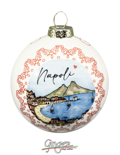 Christmas Ornaments - Cities of Italy: Naples - 80 mm (3.14") 2