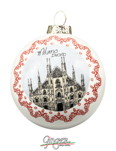 Christmas Ornaments - Cities of Italy: Milan - 80 mm (3.14") 2