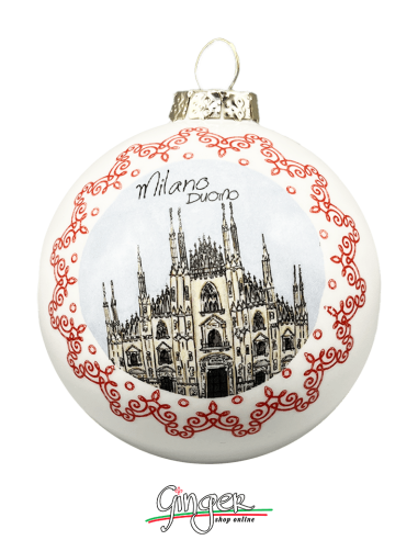 "New" Christmas Ornaments - Cities of Italy: Milan - 80 mm (3.14")