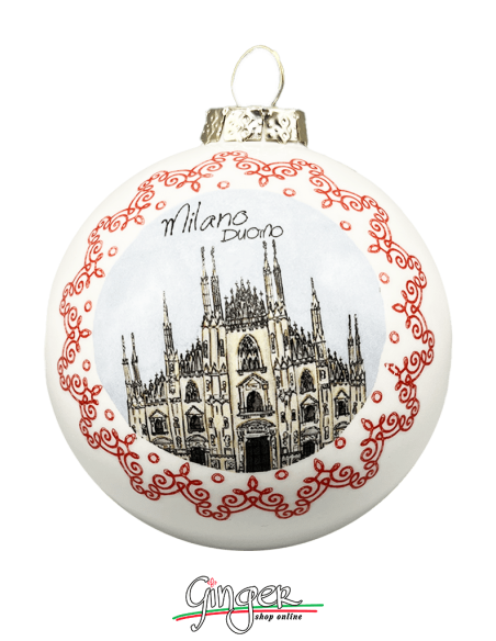 Christmas Ornaments - Cities of Italy: Milan - 80 mm (3.14")