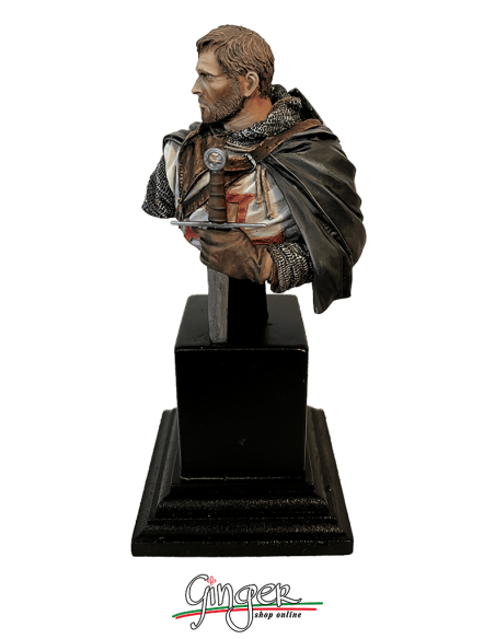 Miniature da collezione: Guerriero Crociato - dipinto a mano