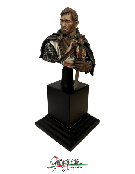 Miniature da collezione: Guerriero Crociato - dipinto a mano