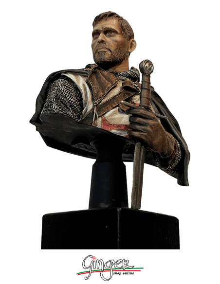 Miniature da collezione: Guerriero Crociato - dipinto a mano