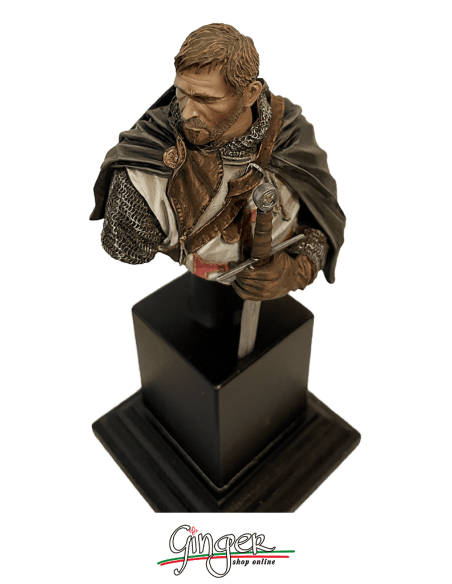 Miniature da collezione: Guerriero Crociato - dipinto a mano