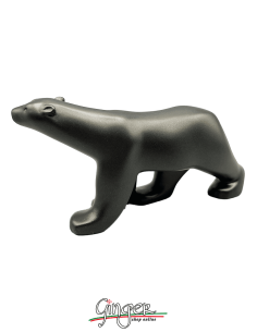 François Pompon: Black Bronze Bear - length 20 cm (7,87") 2