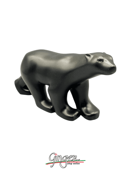 François Pompon: Orso Bronzo Nero - lunghezza 20 cm