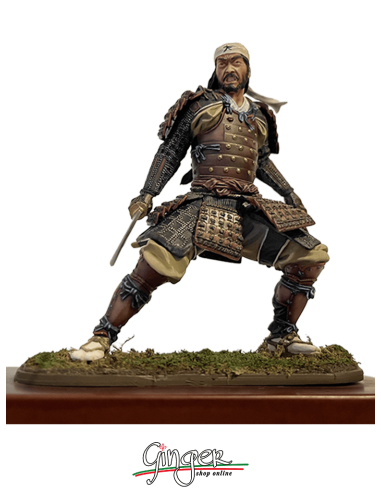 Miniature da collezione: Guerriero Samurai Ronin - dipinto a mano