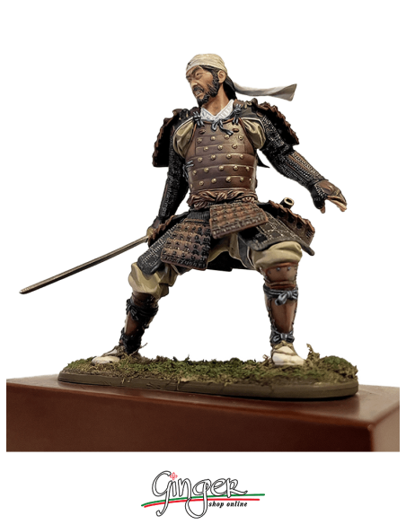 Miniature da collezione: Guerriero Samurai Ronin - dipinto a mano
