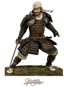 Miniature da collezione: Guerriero Samurai Ronin - dipinto a mano