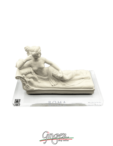 Antonio Canova - Pauline Bonaparte Borghese as Venus Victrix with plexiglass base