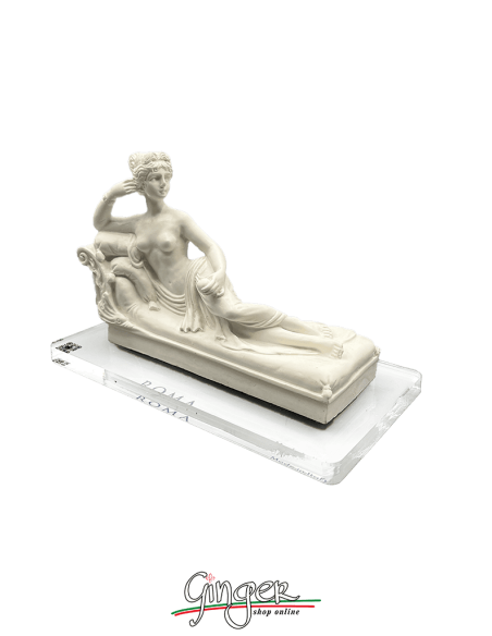 Antonio Canova - Paolina Bonaparte Borghese con base in plexiglass