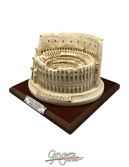 The Colosseum in Rome (large size) - with Plexiglass or Wooden base