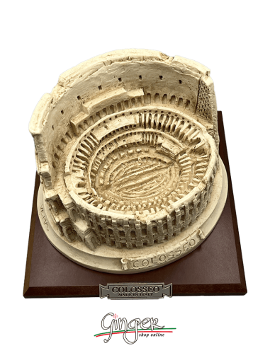 The Colosseum in Rome (large size) - with Plexiglass or Wooden base