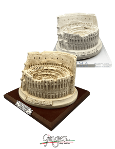 Il Colosseo di Roma (misura grande) - con base in plexiglass o legno