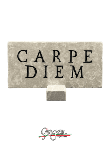 Calamita in marmo - Carpe Diem (Cogli l'attimo)