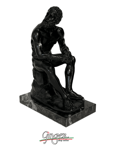 Pugile a Riposo o Pugile delle Terme o Pugile del Quirinale - 22 cm color bronzo