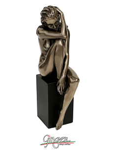 Statua di ragazza distesa - 20 cm