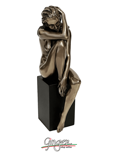 Statua di ragazza distesa - 20 cm