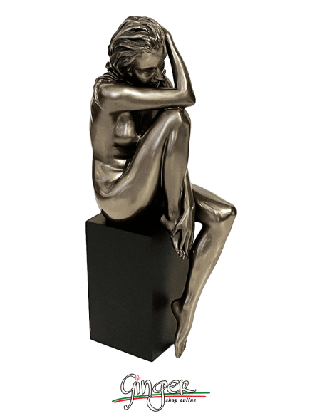 Statua di ragazza distesa - 20 cm