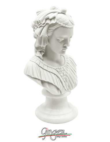 Madonna di Fra Filippo Lippi - busto 15 cm e 30 cm - con base in alabastro