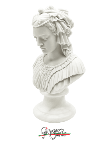 Madonna di Fra Filippo Lippi - busto 15 cm e 30 cm - con base in alabastro