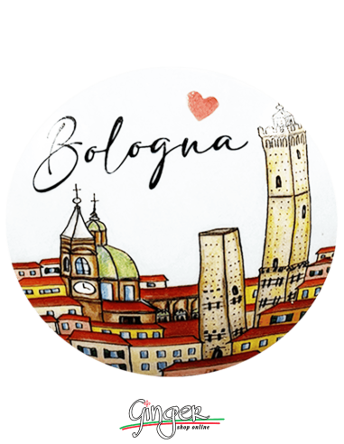 Christmas Ornaments - Cities of Italy: Bologna - 80 mm (3.14")