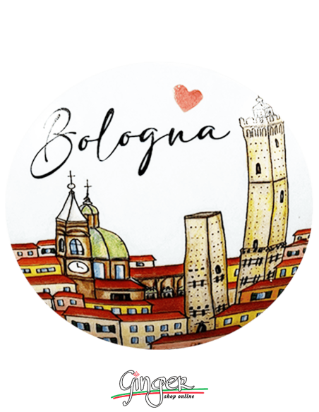 Christmas Ornaments - Cities of Italy: Bologna - 80 mm (3.14")