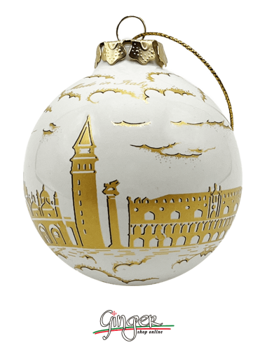 "New" Christmas Ornaments - Venice Gold Profile 60 mm (2.36")