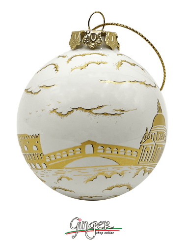 "New" Christmas Ornaments - Venice Gold Profile 60 mm (2.36")
