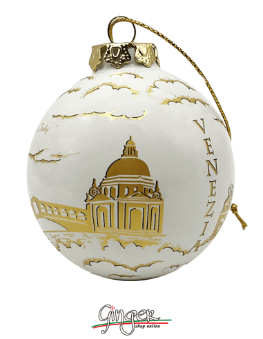 "New" Christmas Ornaments - Venice Gold Profile 60 mm (2.36")