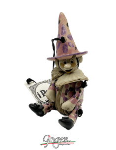 "i Pupi" Unique and collectible pieces: Italian Masks - 7 cm (2.76") - Pinocchio 2