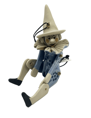 "i Pupi" Unique and collectible pieces: Italian Masks - height 13 cm (5.12") - Pinocchio