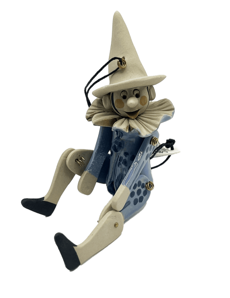 "i Pupi" Unique and collectible pieces: Italian Masks - height 13 cm (5.12") - Pinocchio