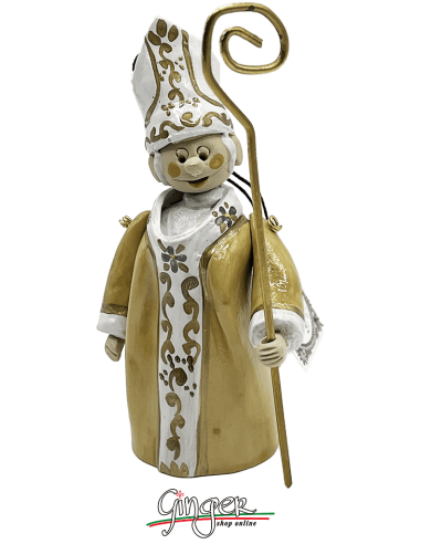 "i Pupi" Unique and collectible pieces - Jubilee: the Archbishop 10 cm