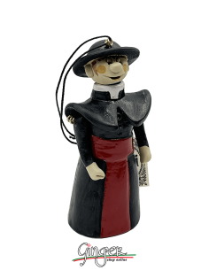 "i Pupi" Unique and collectible pieces - Jubilee: the Prelate 10 cm 2