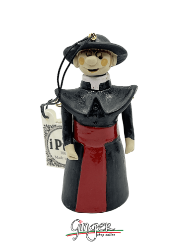 "i Pupi" Unique and collectible pieces - Jubilee: the Prelate 10 cm