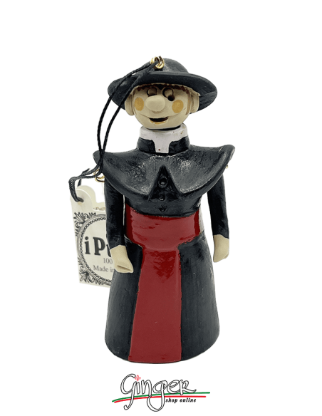 "i Pupi" Unique and collectible pieces - Jubilee: the Prelate 10 cm