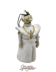 "i Pupi" Unique and collectible pieces - Jubilee: the Pope 10 cm 2