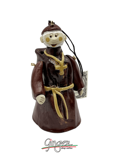 "i Pupi" Unique and collectible pieces - Jubilee: the Friar 10 cm