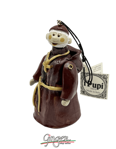 "i Pupi" Unique and collectible pieces - Jubilee: the Friar 10 cm