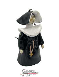 "i Pupi" Unique and collectible pieces - Jubilee: the Nun 10 cm 2