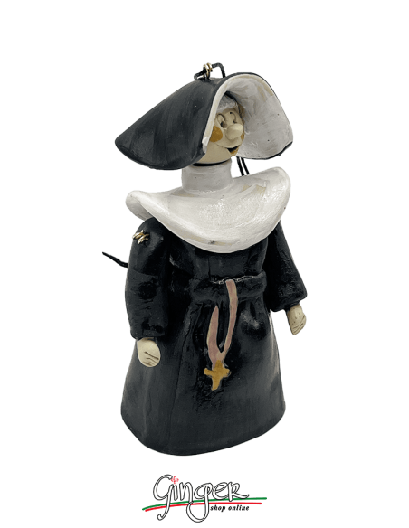 "i Pupi" Unique and collectible pieces - Jubilee: the Nun 10 cm